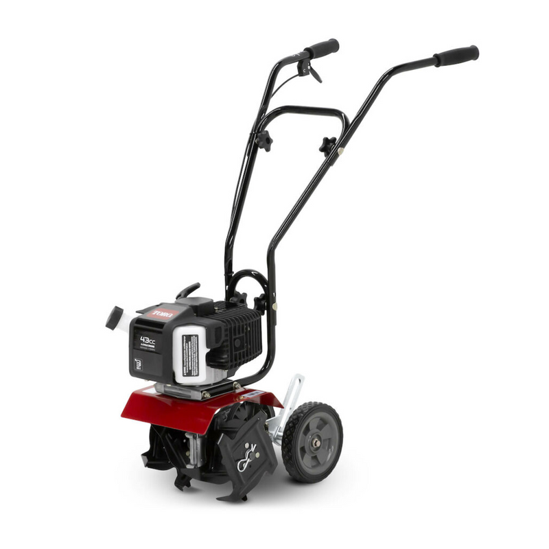 Cultivador Toro 58601 de 10 pulgadas (25,4 cm) de 2 tiempos y 43 cc