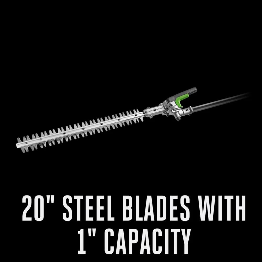 EGO POWER+ Carbon Fiber Hedge Trimmer Attachment HTA2020