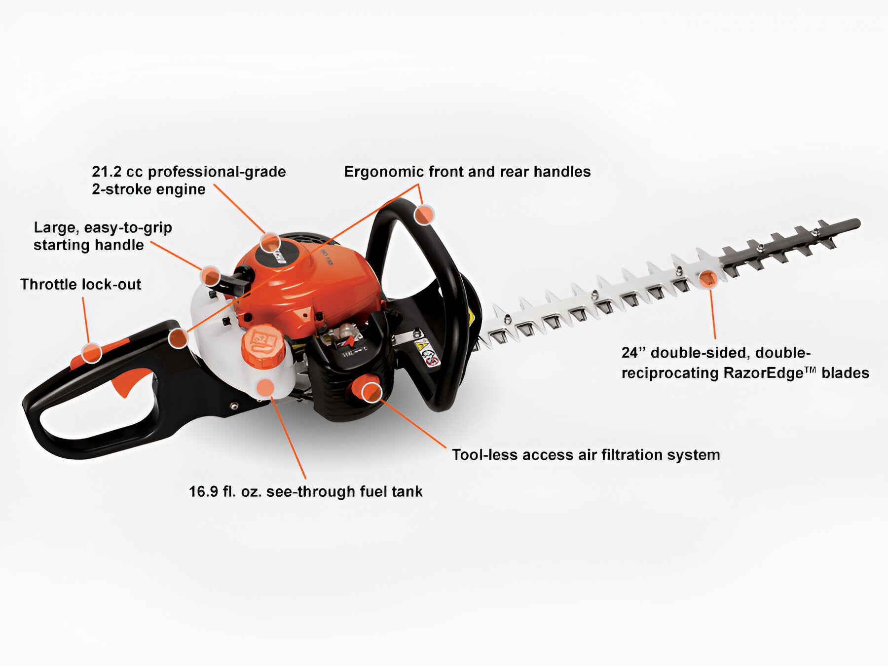 Cortasetos Echo HC-155