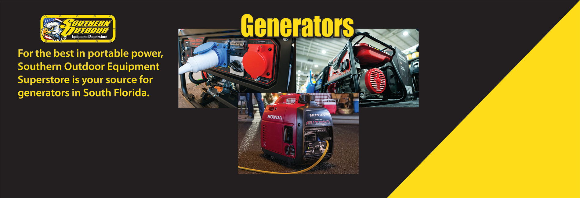 POWER- Generators – Southern Outdoor Equipment Superstore