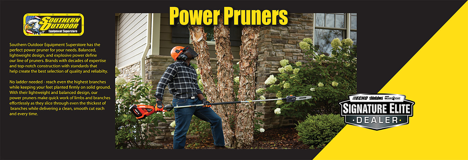 HANDHELD Power Pruners – Southern Outdoor Equipment Superstore