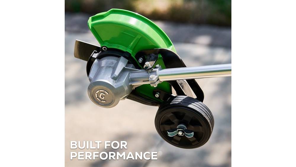 Greenworks 82V Edger with 4Ah Battery and Dual Port Charger (82ES15-4DP)