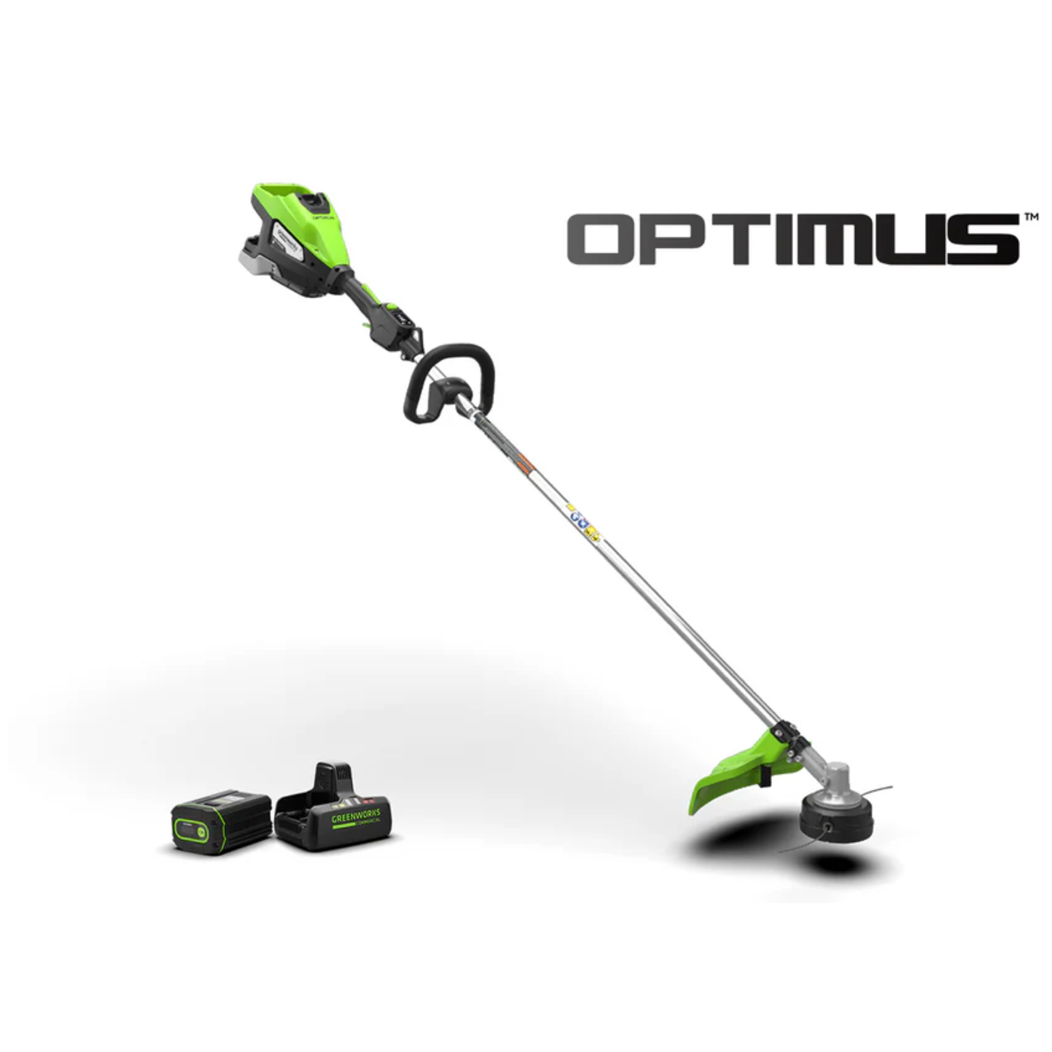 Greenworks Optimus 82V 1.6 kW String Trimmer With (1) 4 Ah Battery and Dual Port Charger | ST161-4DP